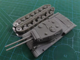3d Printed 1/35/72 Soviet IS-2-II Heavy Tank Kit